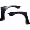 VSaero FRP TKYO Wide Body Fender Flares (front) 40mm for Honda Civic EG 1992-1995 > 3dr Hatchback - Image 5