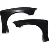 VSaero FRP TKYO Wide Body Fender Flares (front) 40mm for Honda Civic EG 1992-1995 > 3dr Hatchback - Image 6