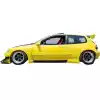 VSaero FRP TKYO Wide Body Side Skirts for Honda Civic EG 1992-1995 > 3dr Hatchback - Image 30