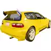 VSaero FRP TKYO Wide Body Fender Flares (rear) 50mm for Honda Civic EG 1992-1995 > 3dr Hatchback - Image 23