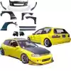 VSaero FRP TKYO Wide Body Kit 12pc for Honda Civic EG 1992-1995 > 3dr Hatchback - Image 9