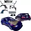 VSaero FRP TKYO Wide Body Kit 12pc for Honda Civic EG 1992-1995 > 3dr Hatchback - Image 7