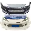 VSaero FRP TKYO v3 Wide Body Front Bumper for Subaru BRZ ZN6 2013-2020 - Image 1