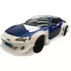 VSaero FRP TKYO v3 Wide Body Front Spoiler Lip for Subaru BRZ ZN6 2013-2020 - Image 4