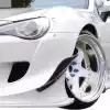 VSaero FRP TKYO v3 Wide Body Fender Flares (front) 65mm for Subaru BRZ ZN6 2013-2020 - Image 10