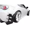 VSaero FRP TKYO v3 Wide Body Fenders Flares (rear) 90mm for Subaru BRZ ZN6 2013-2020 - Image 9