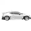 VSaero FRP TKYO v3 Wide Body Fenders Flares (rear) 90mm for Subaru BRZ ZN6 2013-2020 - Image 10