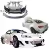 VSaero FRP TKYO v3 Wide Body Kit 17pc for Subaru BRZ ZN6 2013-2020 - Image 6