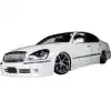 VSaero FRP JPRO Front Bumper 3pc for Infiniti Q45 F50 Cima President 2002-2004 - Image 17