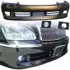 VSaero FRP JPRO Front Bumper 3pc for Infiniti Q45 F50 Cima President 2002-2004 - Image 1