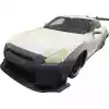 VSaero FRP LBPE v1 Wide Body Front Bumper w Lip for Nissan GT-R GTR R35 2009-2017 - Image 12