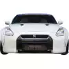 VSaero FRP LBPE v1 Wide Body Front Bumper w Lip for Nissan GT-R GTR R35 2009-2017 - Image 15