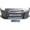 VSaero FRP LBPE v1 Wide Body Front Bumper w Lip for Nissan GT-R GTR R35 2009-2017 - Image 2