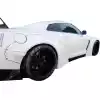 VSaero FRP LBPE v1 Wide Body Fender Flares (rear) 4pc for Nissan GT-R GTR R35 2009-2017 - Image 17