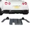 VSaero FRP LBPE v1 Valances w Diffuser 3pc for Nissan GT-R GTR R35 2009-2017 - Image 18