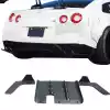 VSaero FRP LBPE v1 Valances w Diffuser 3pc for Nissan GT-R GTR R35 2009-2017 - Image 20