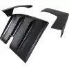 VSaero FRP LBPE v1 Valances w Diffuser 3pc for Nissan GT-R GTR R35 2009-2017 - Image 9