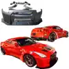 VSaero FRP LBPE v1 Wide Body Kit 13pc for Nissan GT-R GTR R35 2009-2017 - Image 1