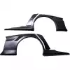 VSaero FRP VOLT Wide Body Fenders (rear) 4pc for Mitsubishi Evolution EVO8 EVO9 CT9A 2003-2006 - Image 7