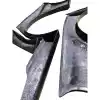 VSaero FRP VOLT Wide Body Fenders (rear) 4pc for Mitsubishi Evolution EVO8 EVO9 CT9A 2003-2006 - Image 15