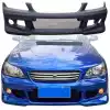 VSaero FRP HKES Front Bumper for Lexus IS300 SXE10 2001-2005 - Image 1