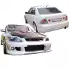 VSaero FRP HKES Body Kit 4pc for Lexus IS300 SXE10 2001-2005 - Image 5