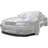 VSaero FRP TKYO Wide Body Front Lip for Nissan Skyline R32 1990-1994 > 2dr Coupe - Image 2