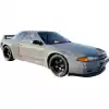 VSaero FRP TKYO Wide Body Fender Flares (front) 4pc 40mm for Nissan Skyline R32 1990-1994 > 2dr Coupe - Image 20