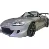 VSaero FRP TKYO Wide Body Front Bumper for Honda S2000 AP1 2000-2009 - Image 4