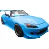 VSaero FRP TKYO Wide Body Fender Flares (front) 60mm for Honda S2000 AP1 2000-2009 - Image 7