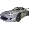 VSaero FRP TKYO Wide Body Side Skirts for Honda S2000 AP1 2000-2009 - Image 2