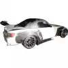 VSaero FRP TKYO Wide Body Fender Flares (rear) 75mm for Honda S2000 AP1 2000-2009 - Image 17