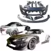 VSaero FRP TKYO Wide Body Kit for Honda S2000 AP1 2000-2009 - Image 4