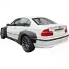 VSaero FRP TKYO V1 Wide Body Fender Flares (rear) for BMW 3-Series 325i 330i E46 1999-2005 > 4dr Sedan - Image 12