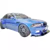 VSaero FRP TKYO V2 Wide Body Fender Flares (rear) for BMW 3-Series 325i 330i E46 1999-2005 > 4dr Sedan - Image 23