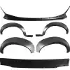 VSaero FRP TKYO Wide Body Kit w Wing 6pc for Mazda Miata MX-5 NA 1990-1997 - Image 2