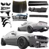 VSaero FRP TKYO Boss Wide Body Kit w Wing 16pc for Nissan 240SX S14 1995-1998 - Image 3