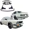 VSaero FRP TKYO Wide Body Kit w Wing 10pc for BMW 3-Series 318i 325i E30 1984-1991> 2dr Coupe - Image 1