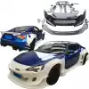 VSaero FRP TKYO v3 Wide Body Kit w Wing 18pc for Subaru BRZ ZN6 2013-2020 - Image 3