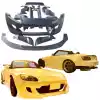 VSaero FRP TKYO Wide Body Kit w Wing for Honda S2000 AP1 2000-2009 - Image 3