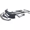 VSaero FRP TKYO Wide Body Kit w Wing for Honda S2000 AP1 2000-2009 - Image 2