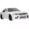 VSaero FRP MSPO Front Bumper for Nissan Skyline R33 GTS 1995-1998 > 2/4dr - Image 13