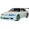 VSaero FRP MSPO Front Bumper for Nissan Skyline R33 GTS 1995-1998 > 2/4dr - Image 16