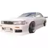 VSaero FRP URA Front Bumper for Nissan Laurel C33 1989-1993 - Image 25