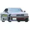 VSaero FRP URA Front Bumper for Nissan Laurel C33 1989-1993 - Image 18