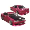 VSaero FRP URA Body Kit 4pc for Nissan Laurel C33 1989-1993 - Image 5