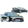 VSaero FRP BSPO Body Kit 4pc for Nissan Silvia S13 1989-1994 > 2dr Coupe - Image 1