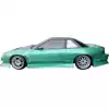 VSaero FRP URA v4 Side Skirts for Nissan Silvia S13 1989-1994 > 2/3dr - Image 15