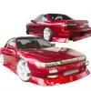 VSaero FRP URA v4 Body Kit 4pc for Nissan Silvia S13 1989-1994 > 2dr Coupe - Image 1