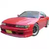 VSaero FRP VERT Front Bumper for Nissan Silvia S13 1989-1994 > 2/3dr - Image 3